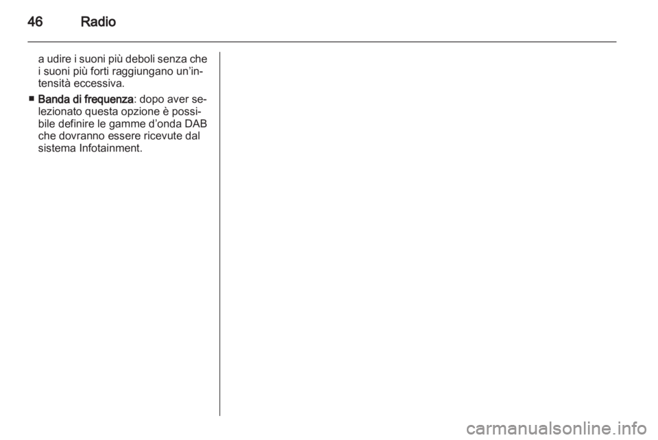 OPEL INSIGNIA 2013.5  Manuale del sistema Infotainment (in Italian) 