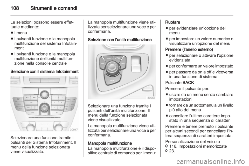 OPEL INSIGNIA 2013.5 Manuale di uso e manutenzione (in Italian) OPEL INSIGNIA 2013.5 Manuale di uso e manutenzione (in Italian)