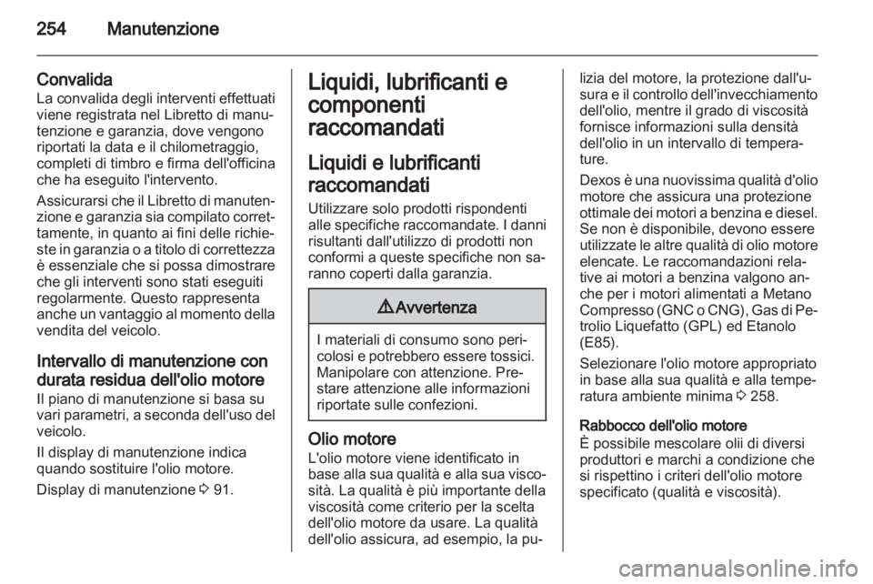 OPEL INSIGNIA 2013.5  Manuale di uso e manutenzione (in Italian) 