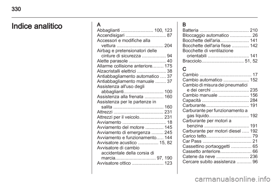 OPEL INSIGNIA 2013.5  Manuale di uso e manutenzione (in Italian) 