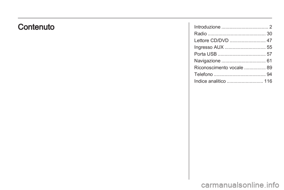 OPEL MERIVA 2011  Manuale del sistema Infotainment (in Italian) 