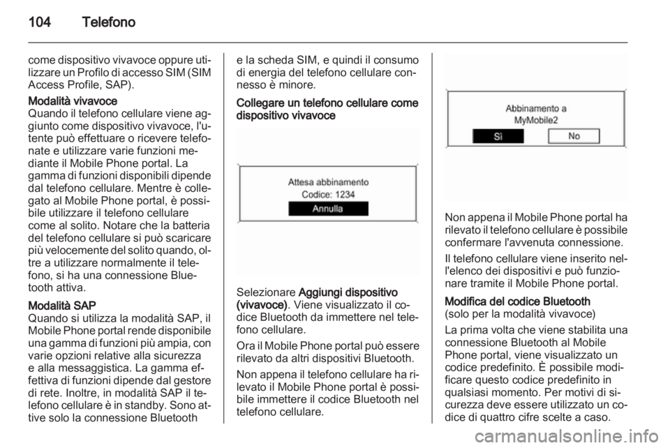 OPEL MERIVA 2011  Manuale del sistema Infotainment (in Italian) 