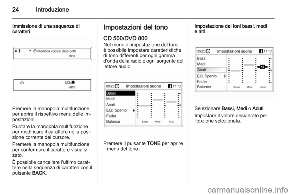 OPEL MERIVA 2011 Manuale del sistema Infotainment (in Italian) OPEL MERIVA 2011 Manuale del sistema Infotainment (in Italian)