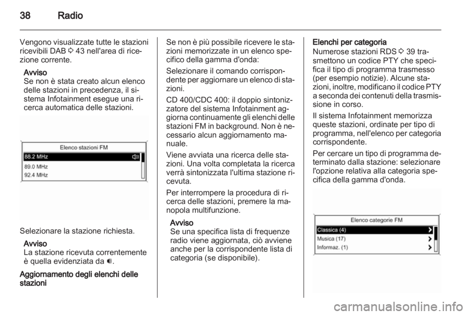 OPEL MERIVA 2011  Manuale del sistema Infotainment (in Italian) 