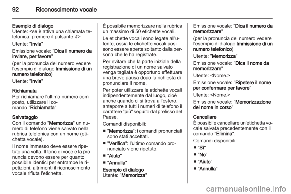 OPEL MERIVA 2011  Manuale del sistema Infotainment (in Italian) 