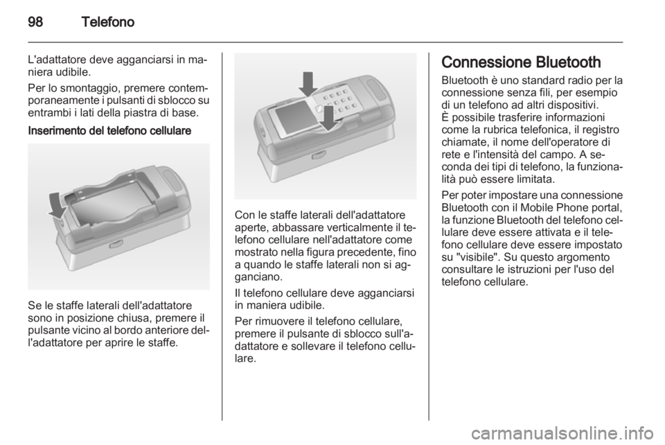 OPEL MERIVA 2011  Manuale del sistema Infotainment (in Italian) 