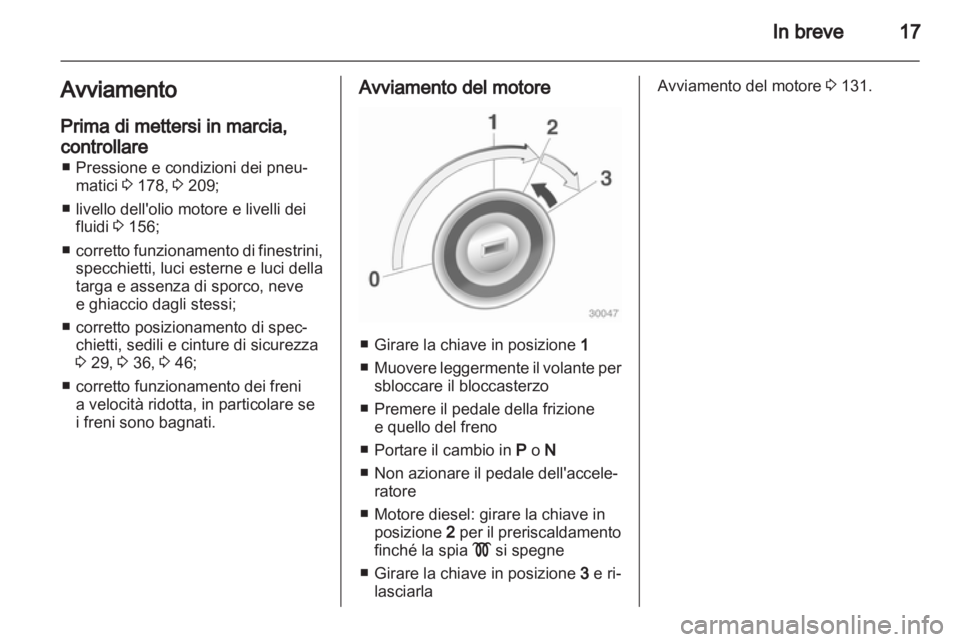 OPEL MERIVA 2011  Manuale di uso e manutenzione (in Italian) 