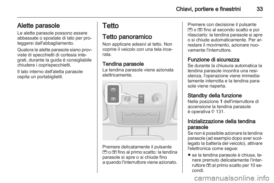 OPEL MERIVA 2011  Manuale di uso e manutenzione (in Italian) 