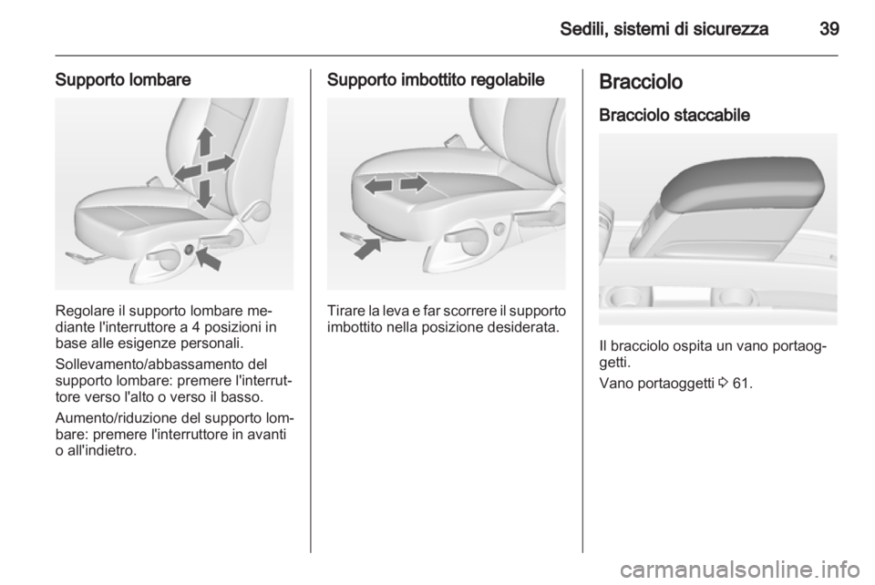 OPEL MERIVA 2011  Manuale di uso e manutenzione (in Italian) 