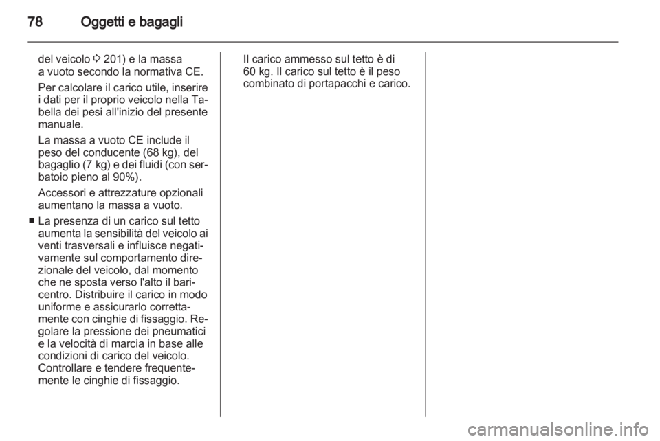 OPEL MERIVA 2011  Manuale di uso e manutenzione (in Italian) 