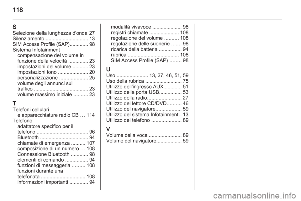 OPEL MERIVA 2011.25  Manuale del sistema Infotainment (in Italian) 