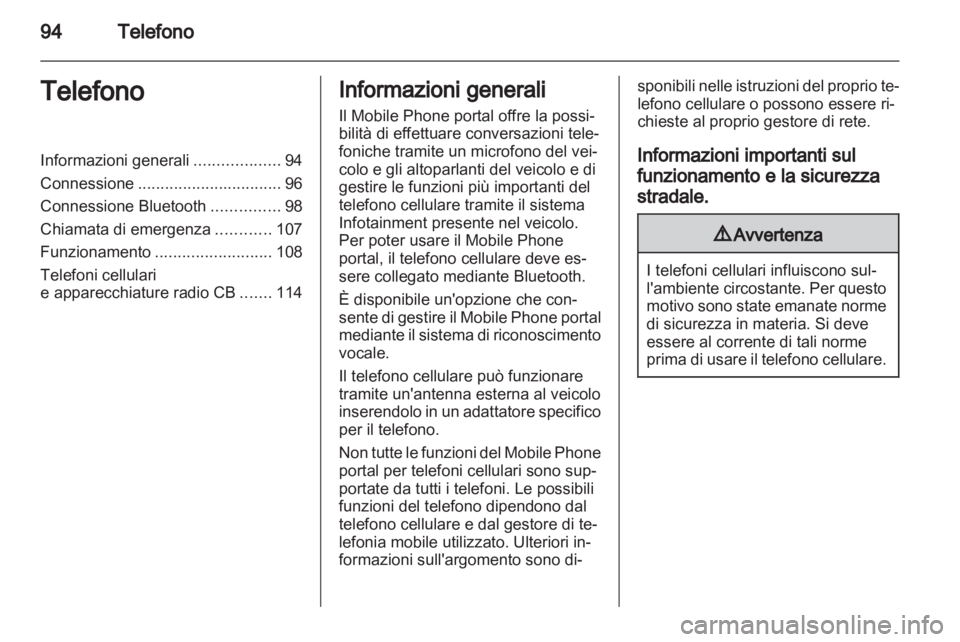 OPEL MERIVA 2011.25 Manuale del sistema Infotainment (in Italian) OPEL MERIVA 2011.25 Manuale del sistema Infotainment (in Italian)
