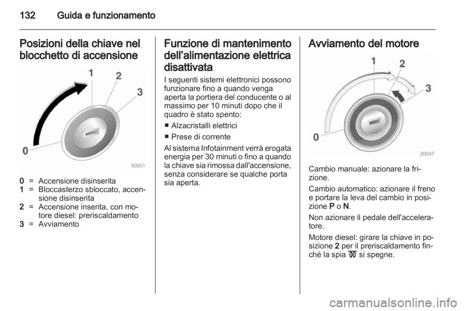 OPEL MERIVA 2011.5  Manuale di uso e manutenzione (in Italian) 