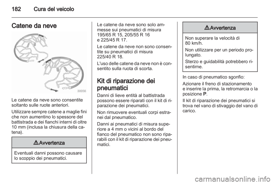 OPEL MERIVA 2011.5  Manuale di uso e manutenzione (in Italian) 