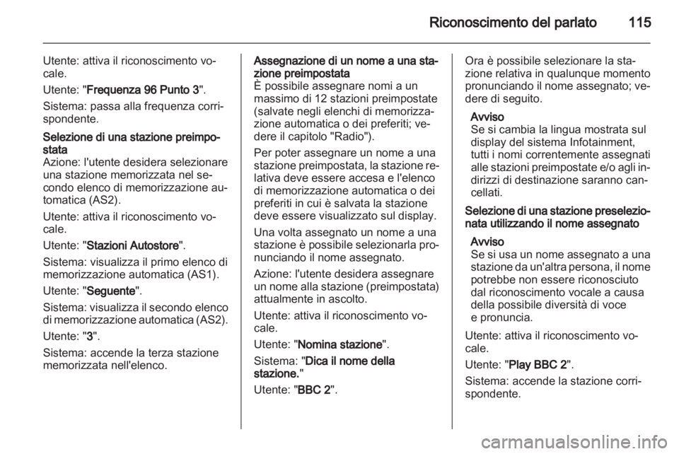 OPEL MERIVA 2012 Manuale del sistema Infotainment (in Italian) OPEL MERIVA 2012 Manuale del sistema Infotainment (in Italian)