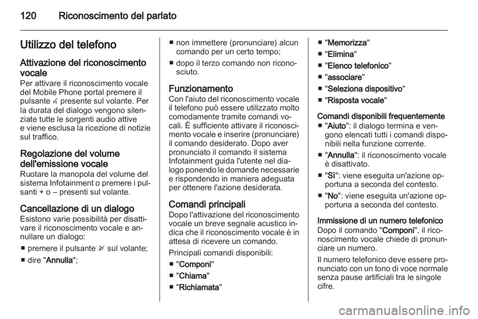 OPEL MERIVA 2012 Manuale del sistema Infotainment (in Italian) OPEL MERIVA 2012 Manuale del sistema Infotainment (in Italian)