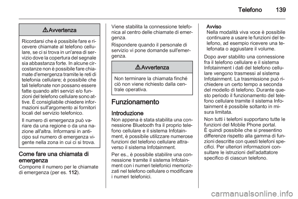 OPEL MERIVA 2012 Manuale del sistema Infotainment (in Italian) OPEL MERIVA 2012 Manuale del sistema Infotainment (in Italian)