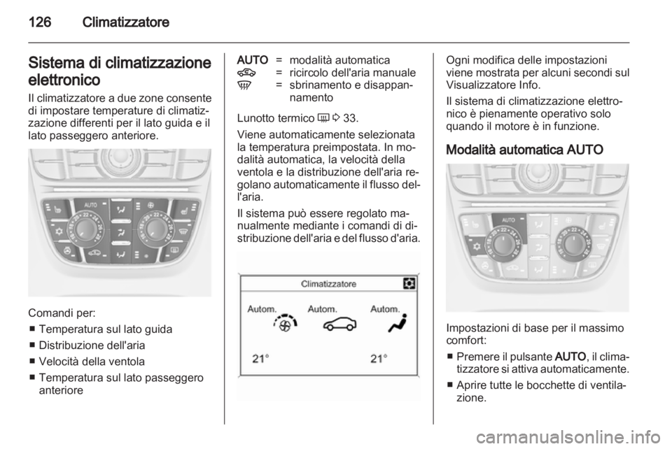 OPEL MERIVA 2012  Manuale di uso e manutenzione (in Italian) 