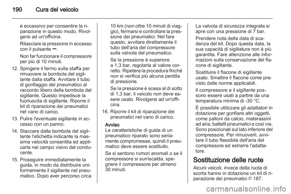 OPEL MERIVA 2012 Manuale di uso e manutenzione (in Italian) OPEL MERIVA 2012 Manuale di uso e manutenzione (in Italian)