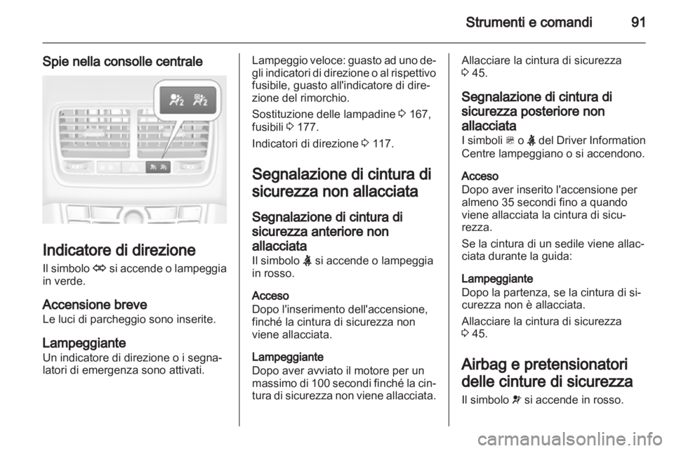 OPEL MERIVA 2012  Manuale di uso e manutenzione (in Italian) 