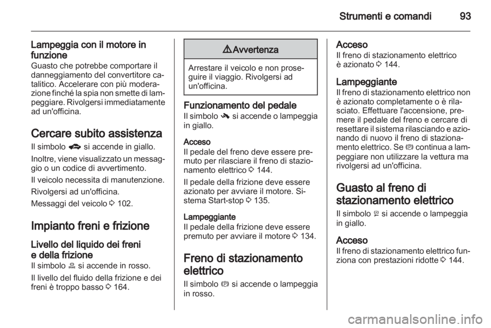 OPEL MERIVA 2012  Manuale di uso e manutenzione (in Italian) 