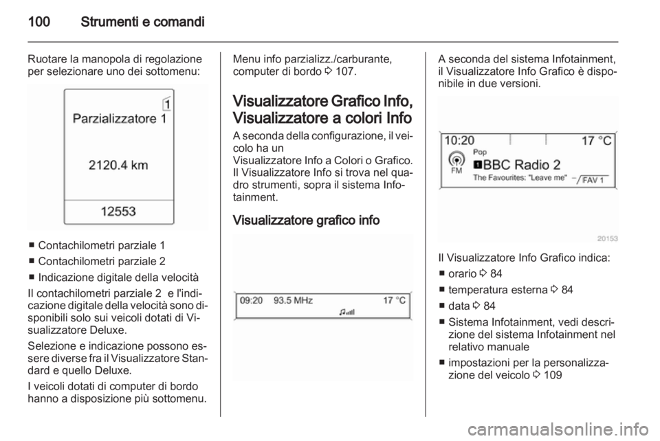 OPEL MERIVA 2012  Manuale di uso e manutenzione (in Italian) 