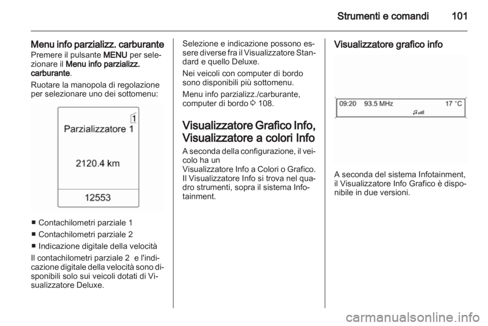 OPEL MERIVA 2012.5 Manuale di uso e manutenzione (in Italian) OPEL MERIVA 2012.5 Manuale di uso e manutenzione (in Italian)