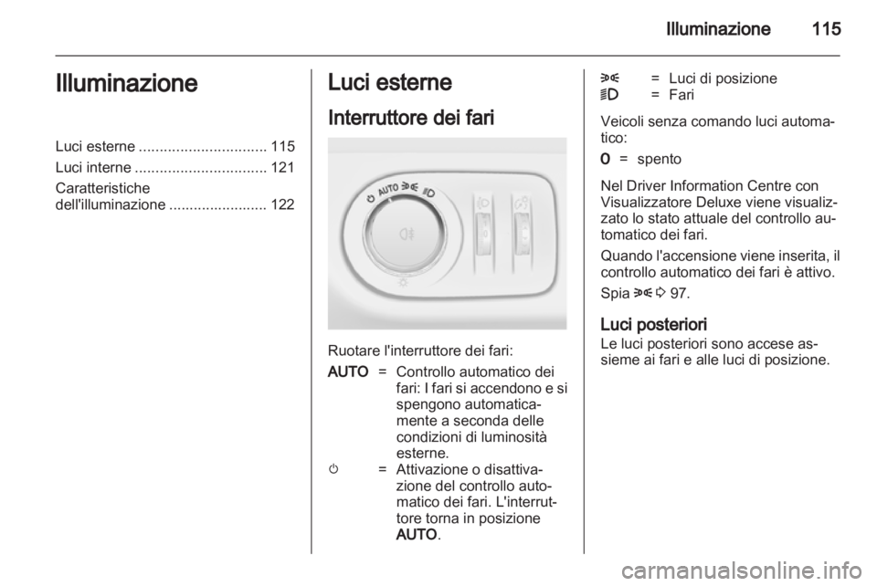 OPEL MERIVA 2012.5  Manuale di uso e manutenzione (in Italian) 