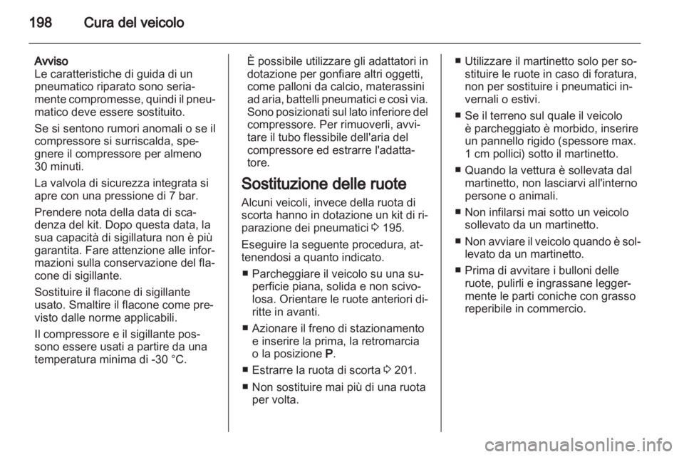 OPEL MERIVA 2012.5 Manuale di uso e manutenzione (in Italian) OPEL MERIVA 2012.5 Manuale di uso e manutenzione (in Italian)