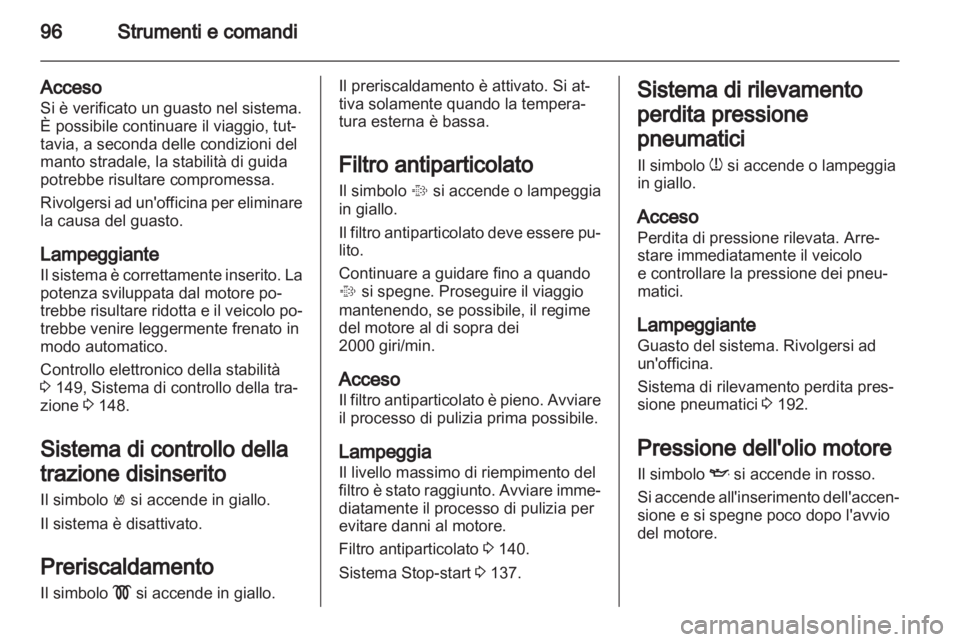 OPEL MERIVA 2012.5 Manuale di uso e manutenzione (in Italian) OPEL MERIVA 2012.5 Manuale di uso e manutenzione (in Italian)