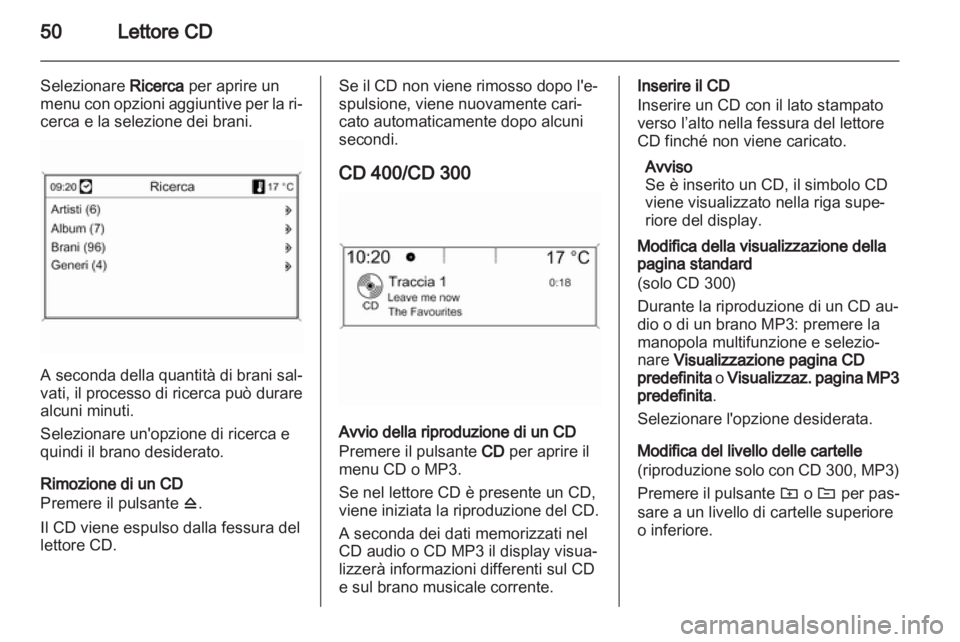 OPEL MERIVA 2013  Manuale del sistema Infotainment (in Italian) 