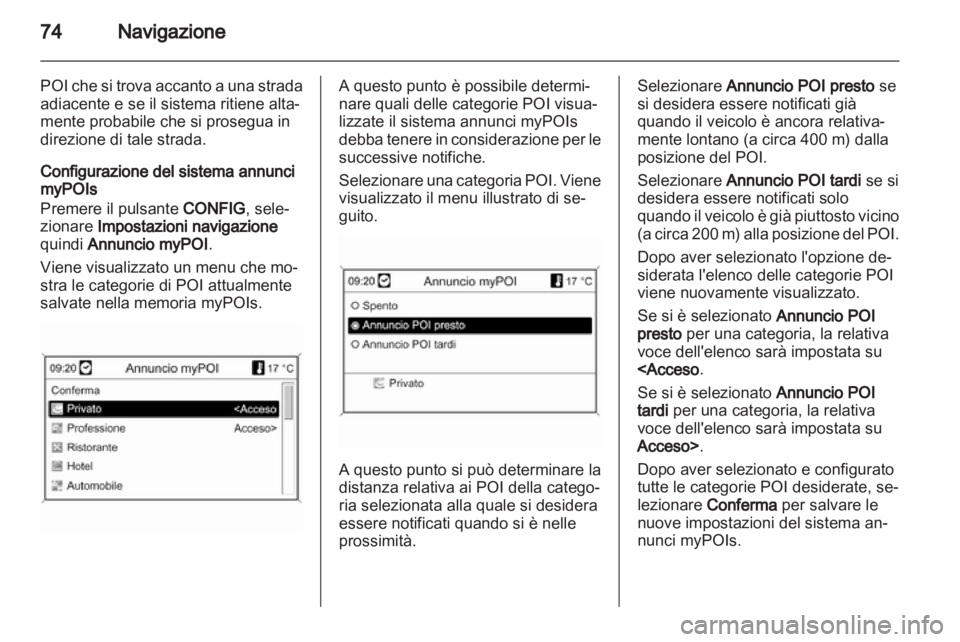OPEL MERIVA 2013  Manuale del sistema Infotainment (in Italian) 