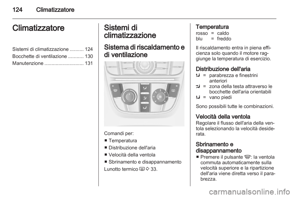 OPEL MERIVA 2013  Manuale di uso e manutenzione (in Italian) 