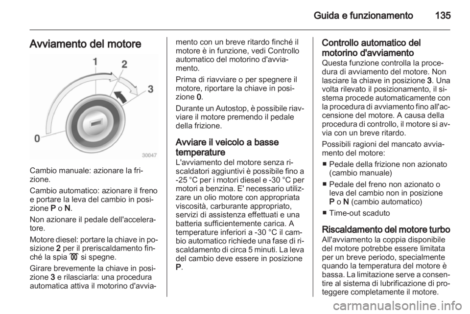 OPEL MERIVA 2013  Manuale di uso e manutenzione (in Italian) 