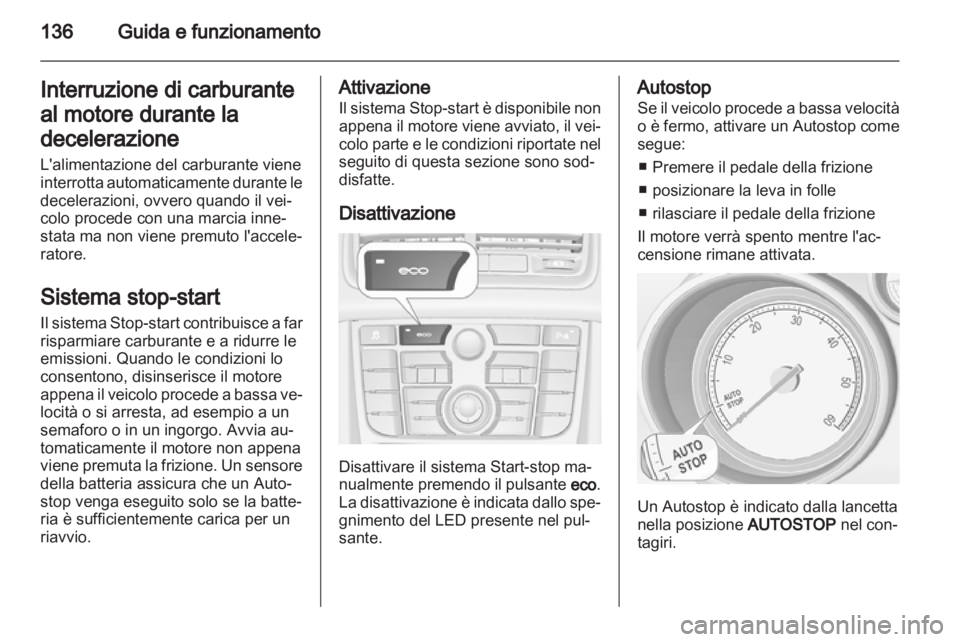 OPEL MERIVA 2013  Manuale di uso e manutenzione (in Italian) 