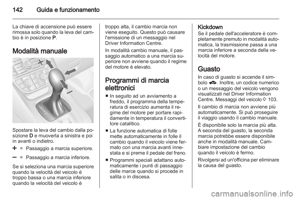 OPEL MERIVA 2013  Manuale di uso e manutenzione (in Italian) 