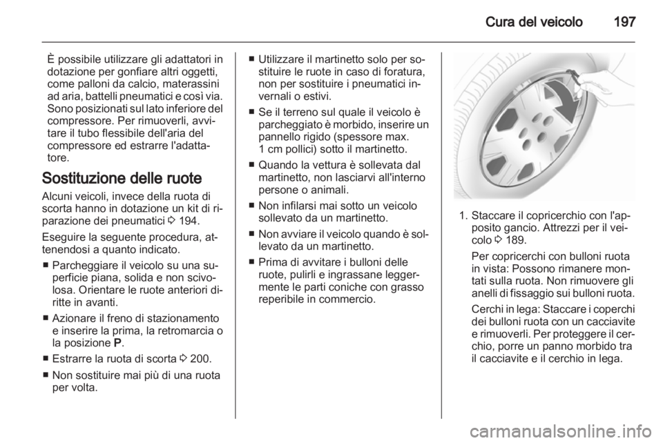 OPEL MERIVA 2013  Manuale di uso e manutenzione (in Italian) 