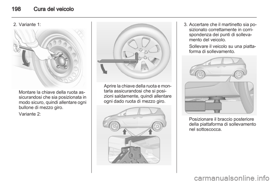 OPEL MERIVA 2013  Manuale di uso e manutenzione (in Italian) 