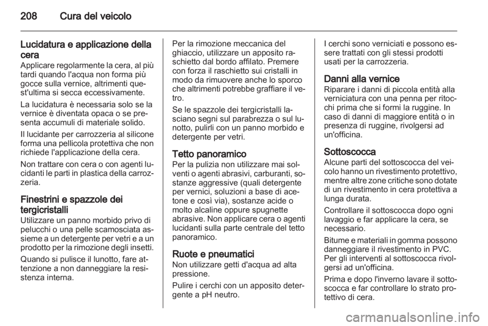 OPEL MERIVA 2013  Manuale di uso e manutenzione (in Italian) 