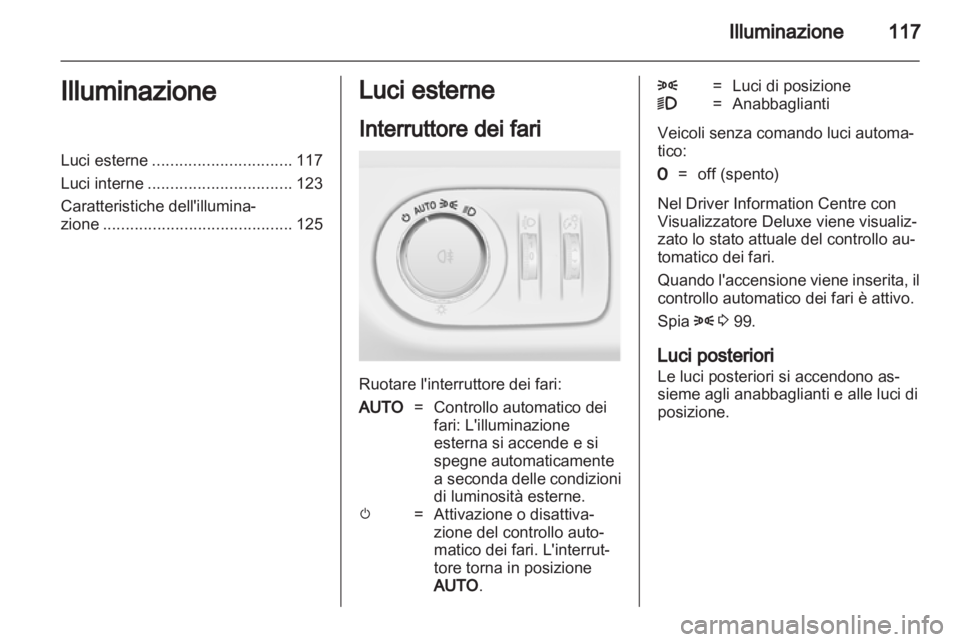 OPEL MERIVA 2013.5 Manuale di uso e manutenzione (in Italian) OPEL MERIVA 2013.5 Manuale di uso e manutenzione (in Italian)