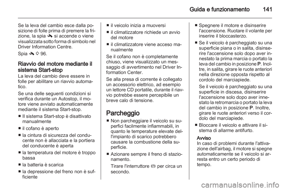 OPEL MERIVA 2013.5  Manuale di uso e manutenzione (in Italian) 