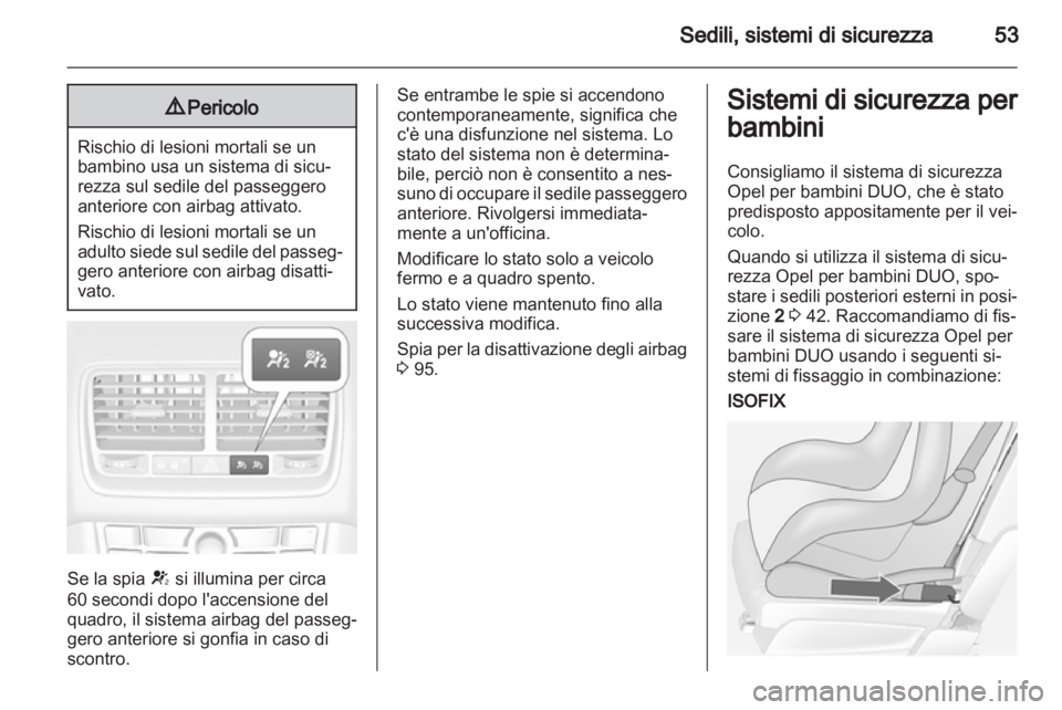 OPEL MERIVA 2013.5 Manuale di uso e manutenzione (in Italian) OPEL MERIVA 2013.5 Manuale di uso e manutenzione (in Italian)