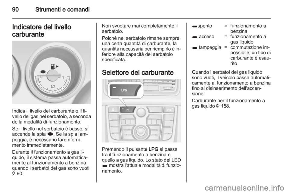 OPEL MERIVA 2013.5  Manuale di uso e manutenzione (in Italian) 
