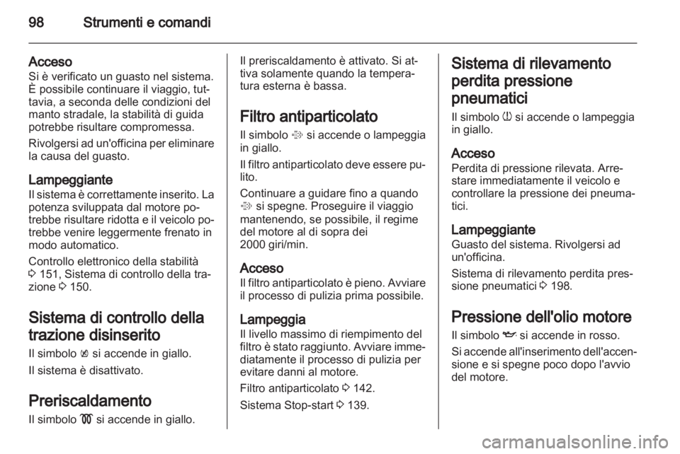 OPEL MERIVA 2013.5  Manuale di uso e manutenzione (in Italian) 