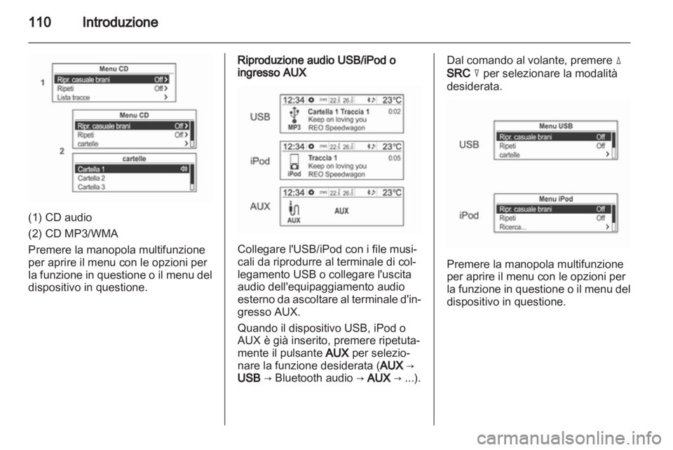 OPEL MOKKA 2013  Manuale del sistema Infotainment (in Italian) 