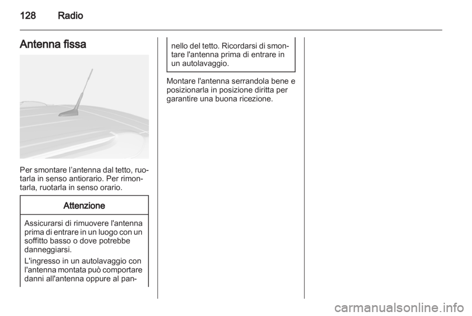 OPEL MOKKA 2013 Manuale del sistema Infotainment (in Italian) OPEL MOKKA 2013 Manuale del sistema Infotainment (in Italian)