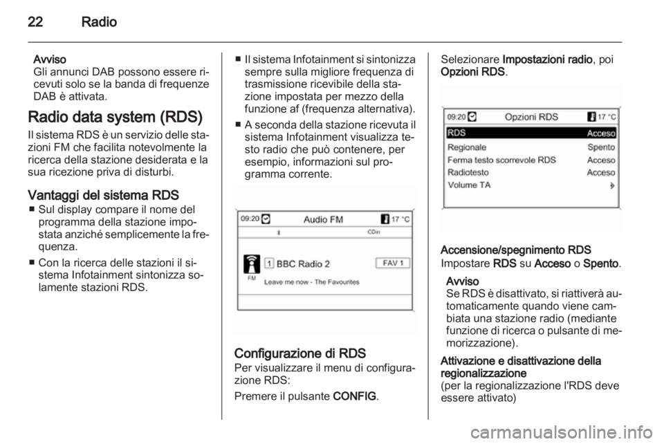 OPEL MOKKA 2013  Manuale del sistema Infotainment (in Italian) 