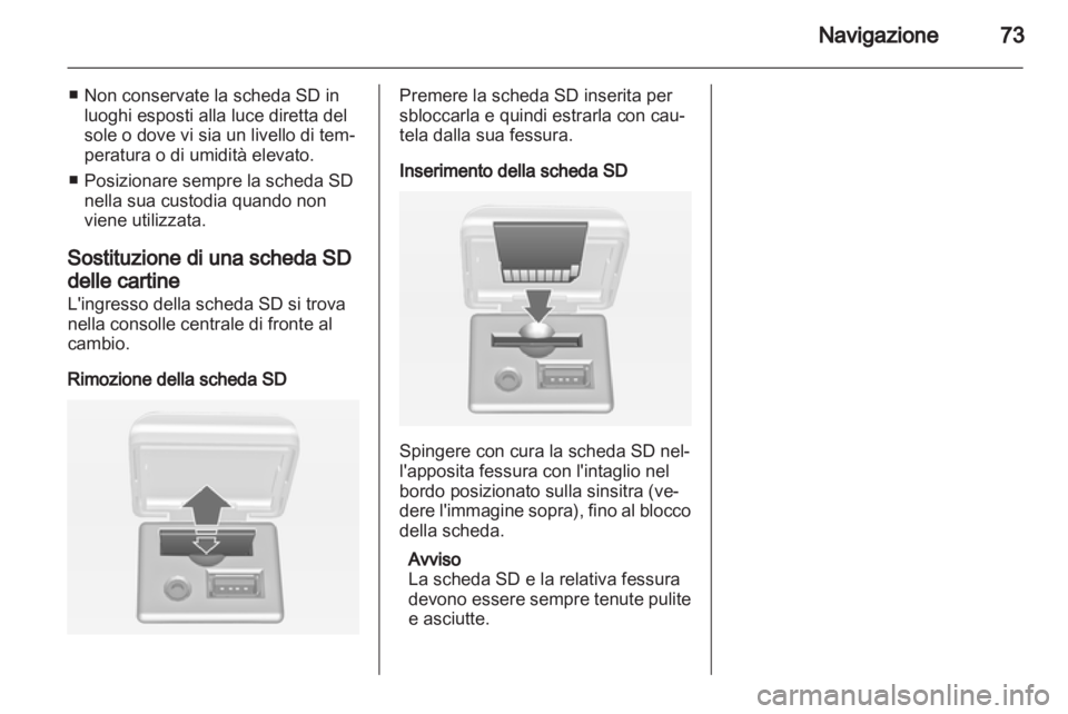 OPEL MOKKA 2013  Manuale del sistema Infotainment (in Italian) 
