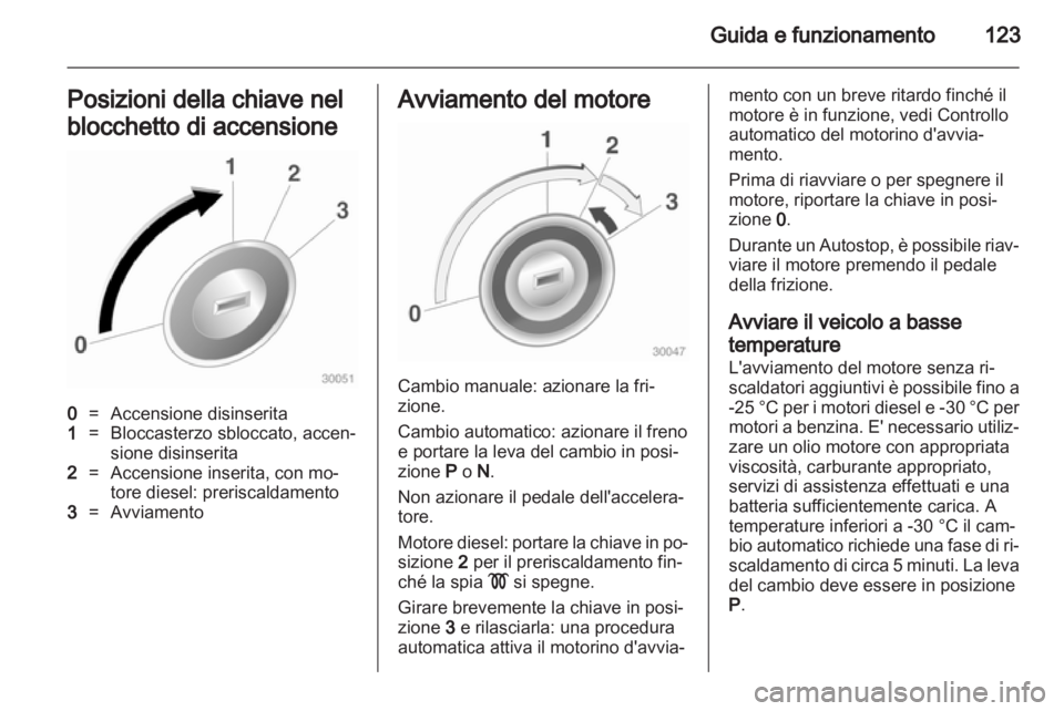 OPEL MOKKA 2013  Manuale di uso e manutenzione (in Italian) 