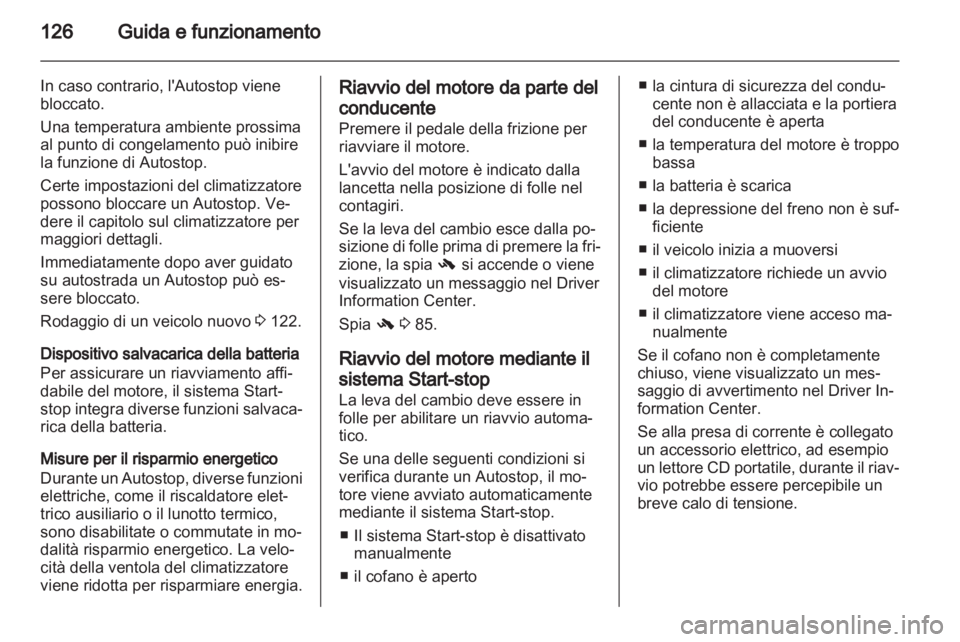 OPEL MOKKA 2013  Manuale di uso e manutenzione (in Italian) 